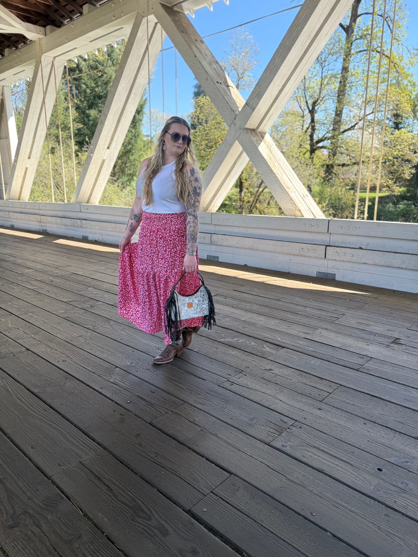 Boho hand bag