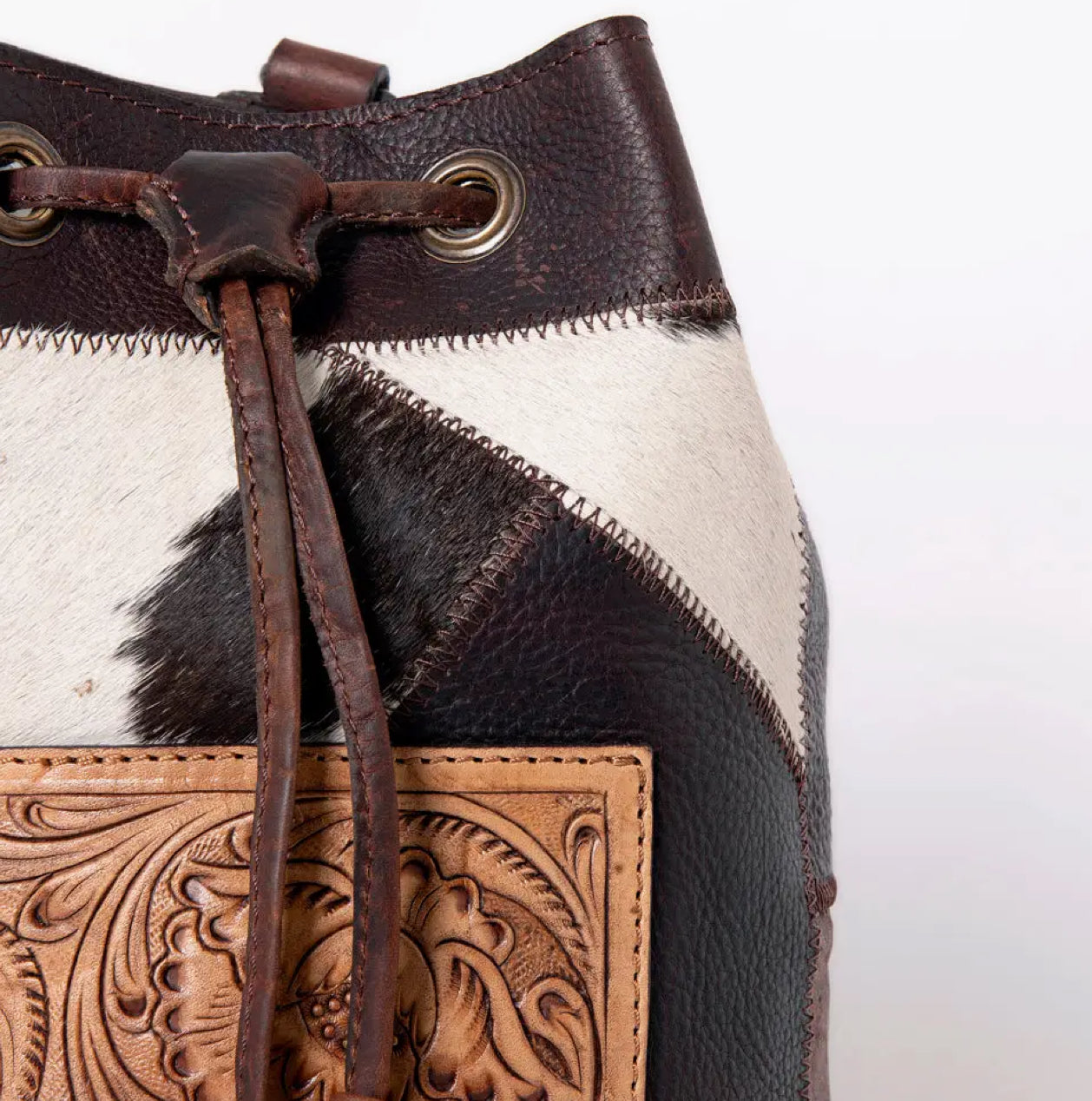 American Darling leather Duffel bag