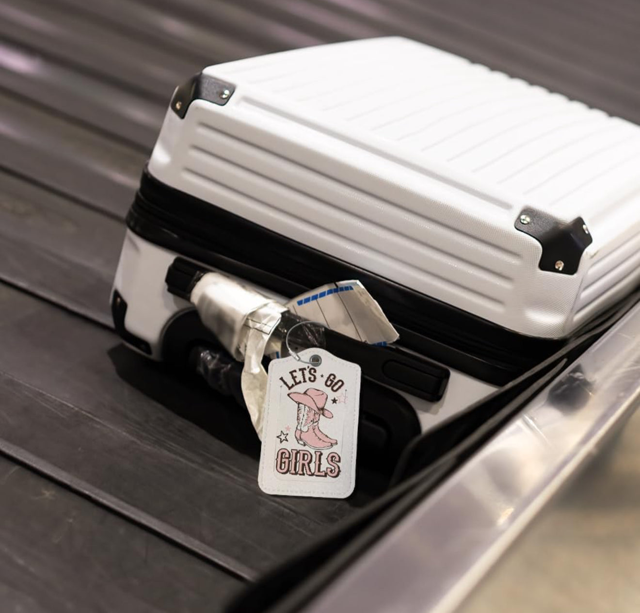 Let’s go girls luggage tags