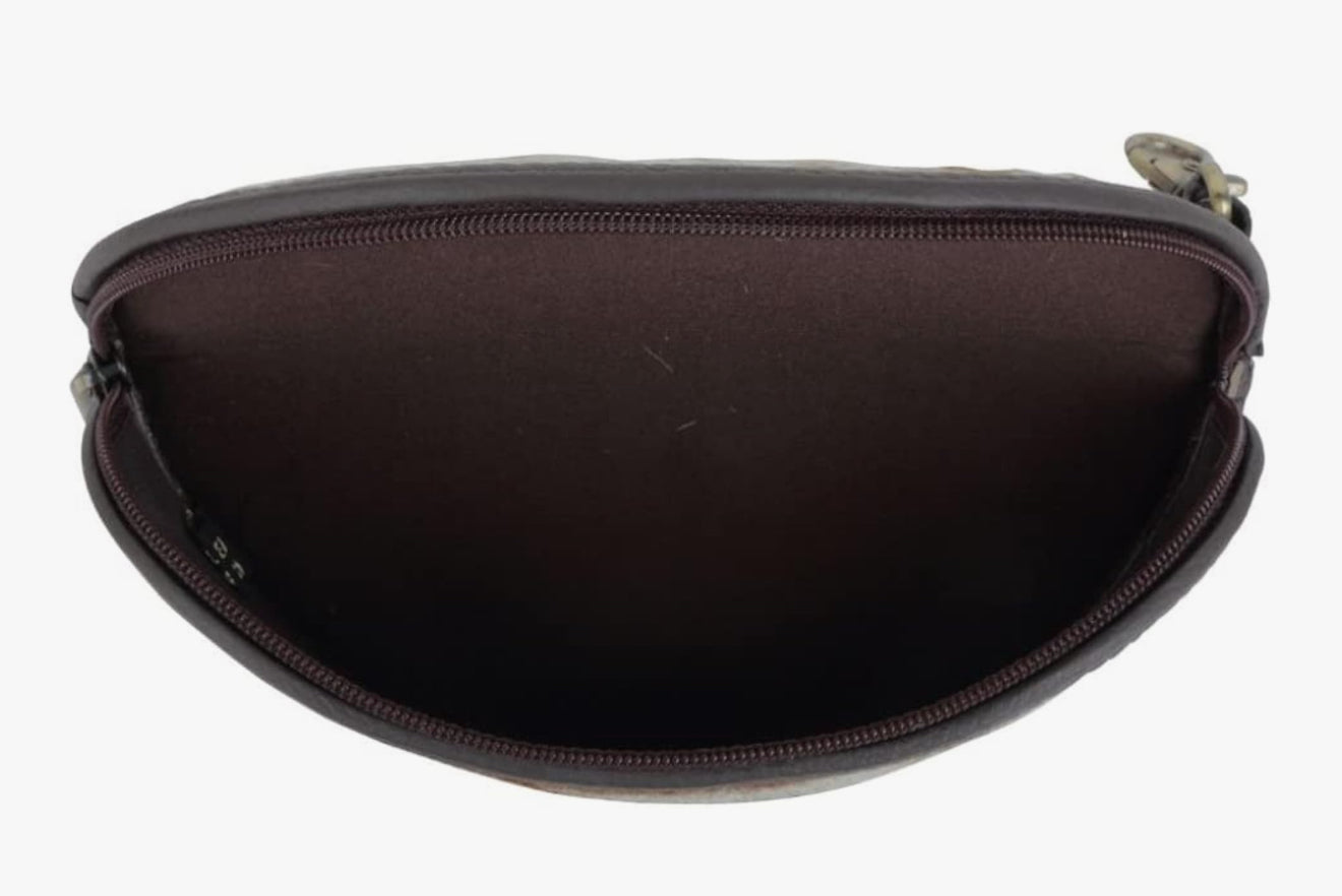 Myra cowhide sunglass case