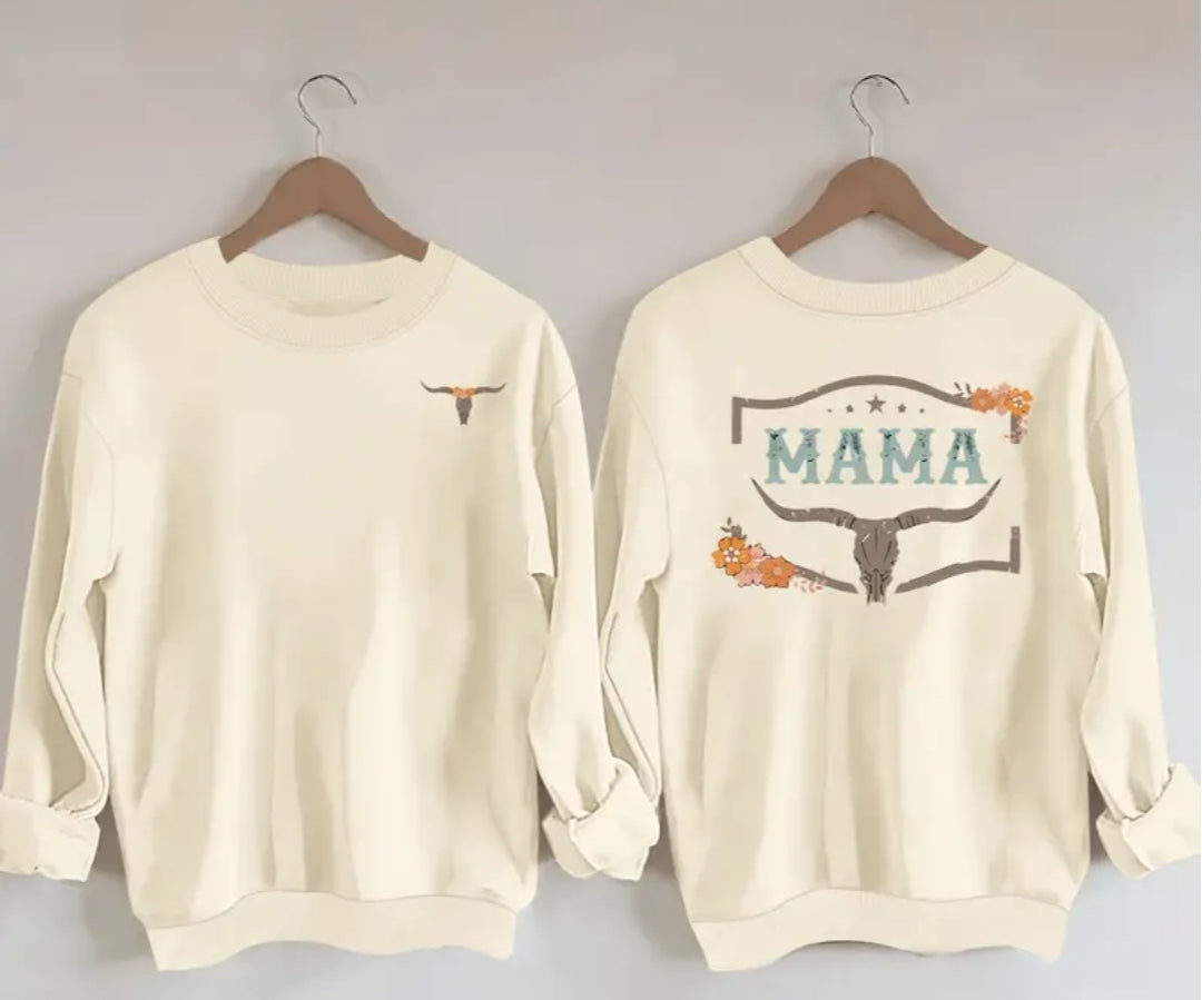Cozy Mama pullover - SOLD