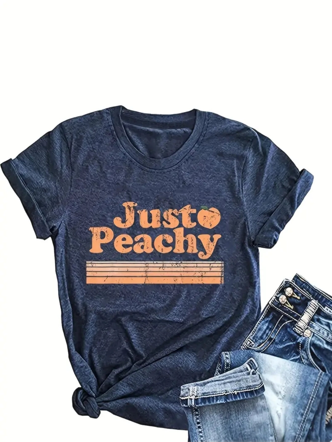Just Peachy graphic shirt