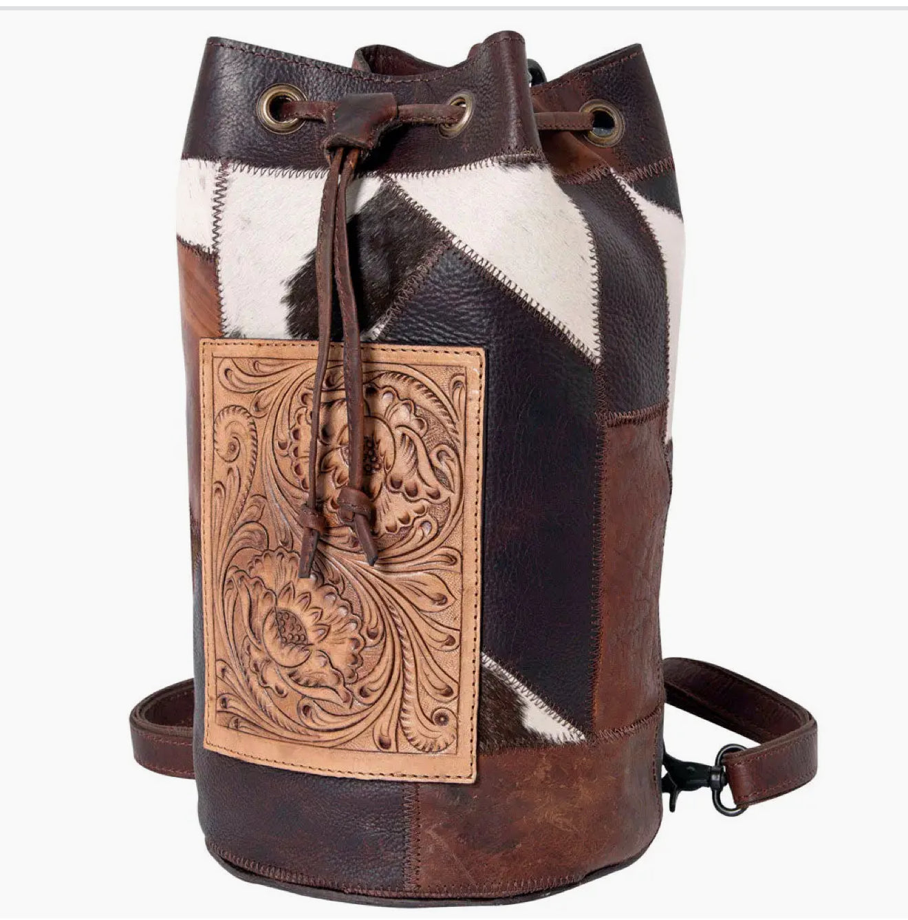 American Darling leather Duffel bag