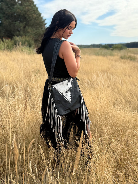 Myra speckled medium conceal carry crossbody