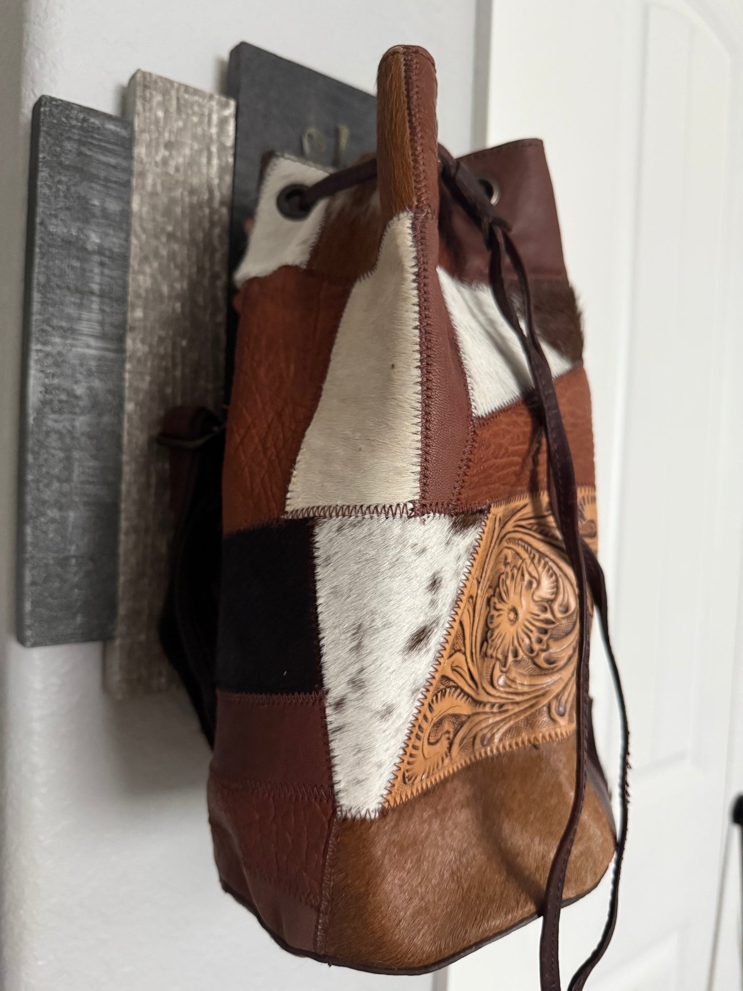 American Darling leather Duffel bag